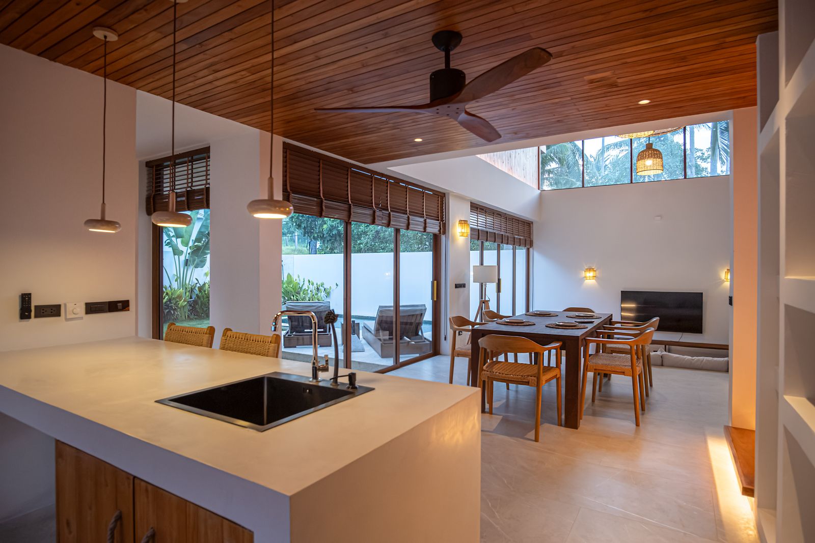 Kitchen and dining